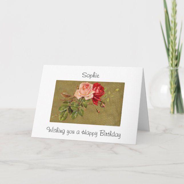 Rose Card (Front)