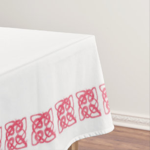 ROSE CELTIC KNOT 52x70 Tablecloth