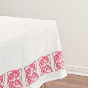 ROSE CELTIC KNOT 60x84 Tablecloth