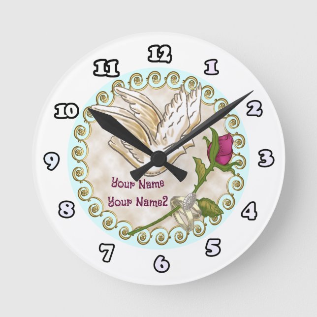 Rose   clock (Front)