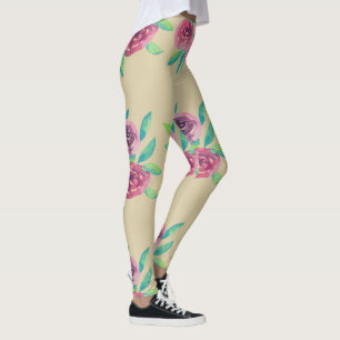Rose Cluster Medley Leggings
