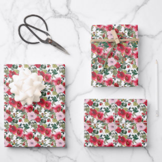 Rose Cluster Wrapping Paper