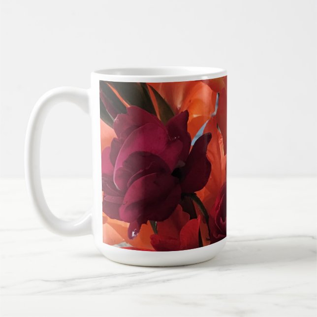 Rose coffee mug (Left)
