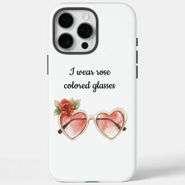 Rose Coloured Sunglasses Case-Mate iPhone Case (Back)