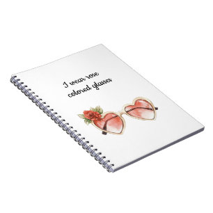 Rose Coloured Sunglasses Notebook
