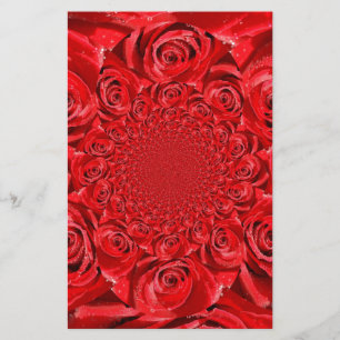 Rose-Coloured World: Floral Fantasy Stationery