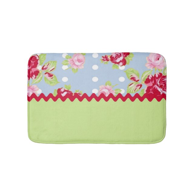 Rose Cottage Bath Mat (Front)