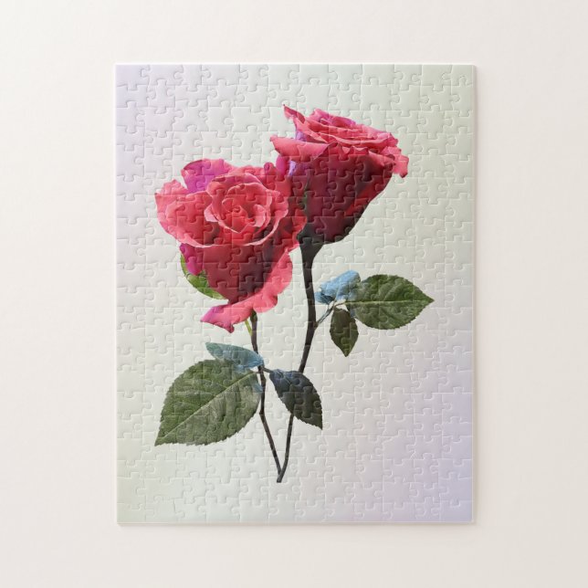 Rose Couple Jigsaw Puzzle (Vertical)