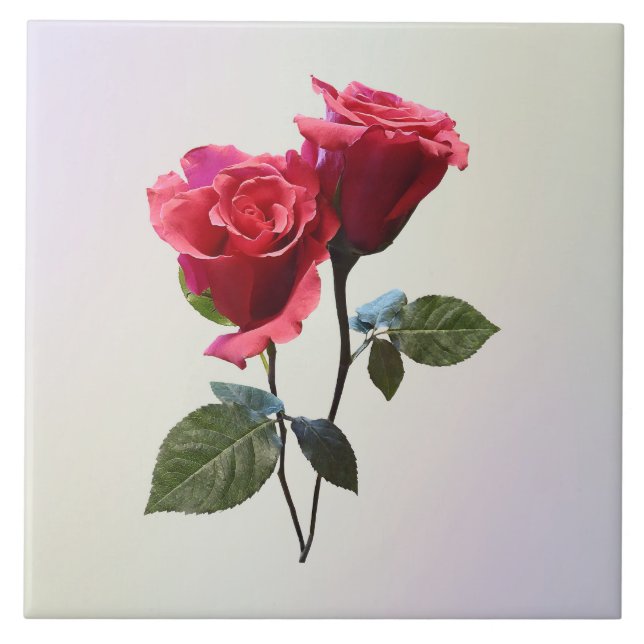 Rose Couple Tile (Front)