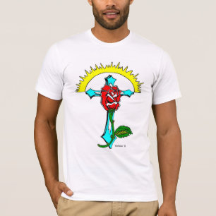Rose Cross Tee