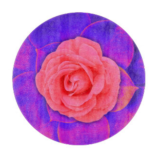 Rose Delight Cutting Board