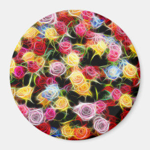 Rose des Gefühls Magnet