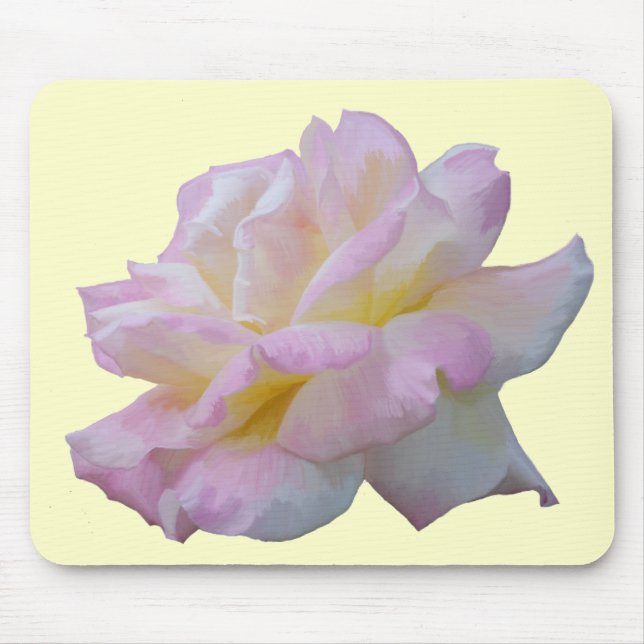Rose digital drawing mouse mat (Front)
