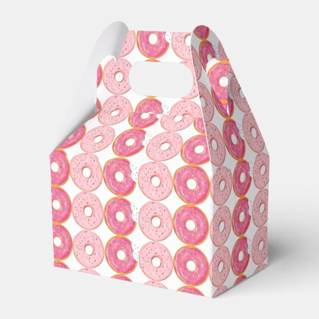 Rose Donuts Favour Box (Front Side)