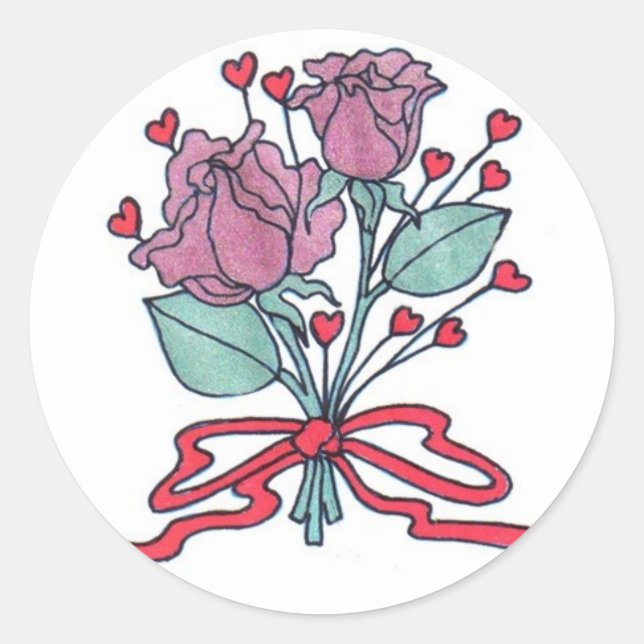 Rose Envelope Seals (Front)