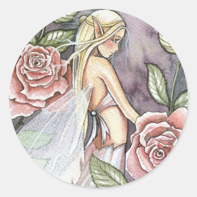 Rose Fairy Stickers by Molly Harrison (Front)