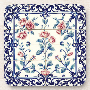 rose filigree coaster