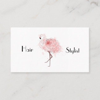 Rose Flamingo Business Card