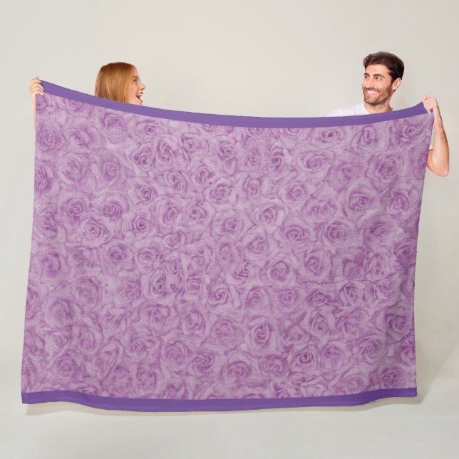 Rose Fleece Blanket (In Situ)