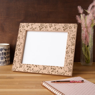 Rose Floral Etched Frames