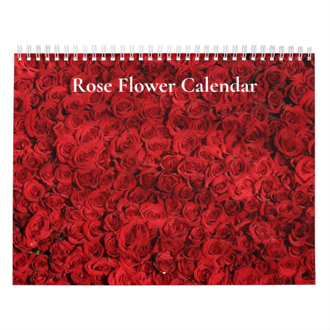 Rose Flower 2025 Calendar (Cover)