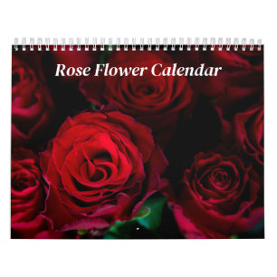Rose Flower 2027 Calendar