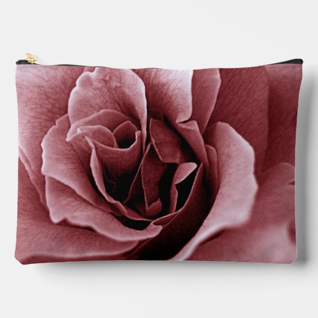 Rose Flower Accessory Pouch (Front)