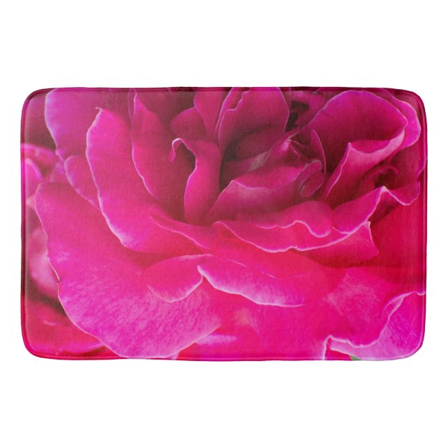 Rose flower bath mat (Front)
