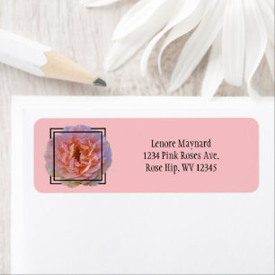 Rose Flower Blossom / Pink / Celtic Style Look /