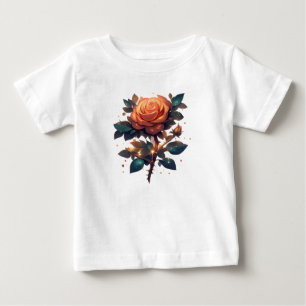 Rose Flower – Elegant Floral Design for Kids Baby T-Shirt