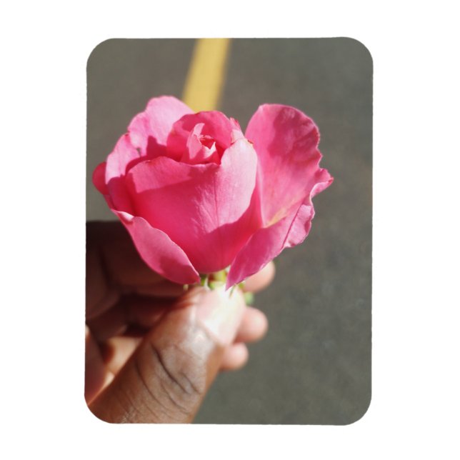 Rose Flower Flexible Magnet (Vertical)