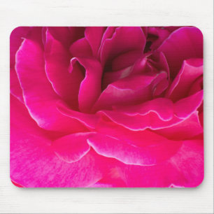 Rose flower mouse mat