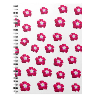 Rose flower notebook