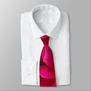 Rose flower tie