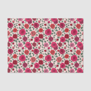 Rose Flower Tissue Paper
