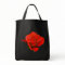 Rose Flower Tote Bag Red Rose Beach Tote Bags