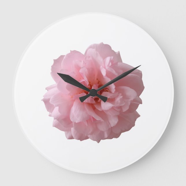 Rose Flower Wall Clock – Floral Elegance at its Be (Front)