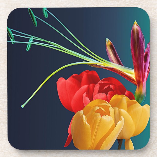 Rose Flowers-17250 Coaster (Front)