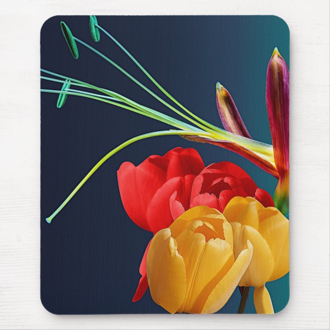 Rose Flowers-17250 Mouse Mat (Front)