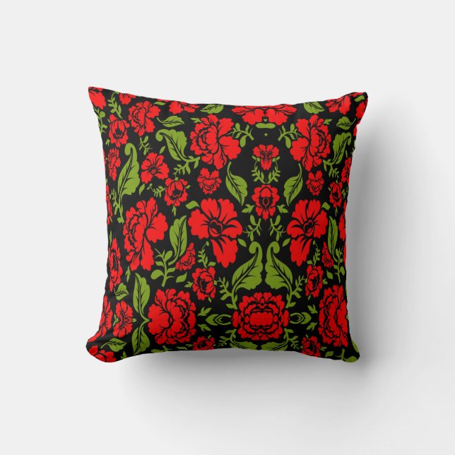 Rose Flowers Cushion (Front)