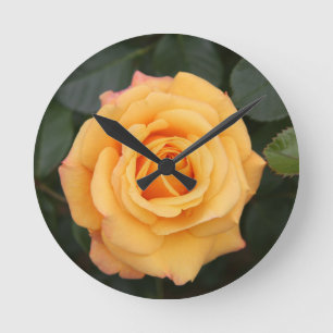 rose flowers flower love wife sweetheart couple round clock