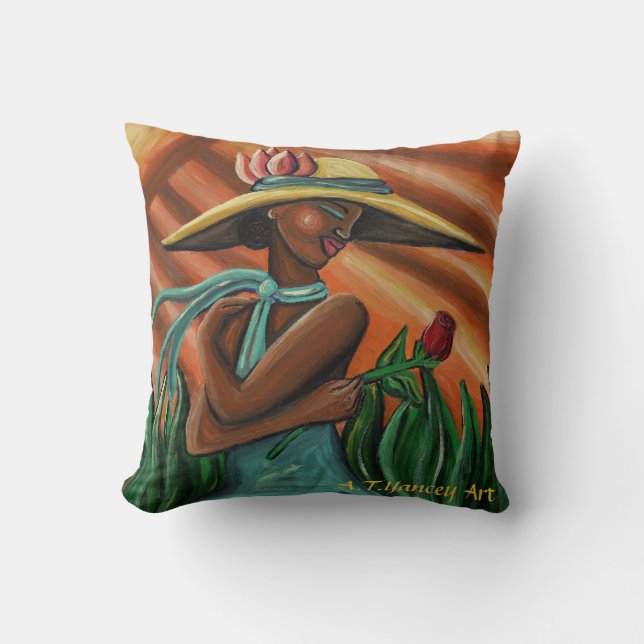 Rose for a Rose Pillow (Front)