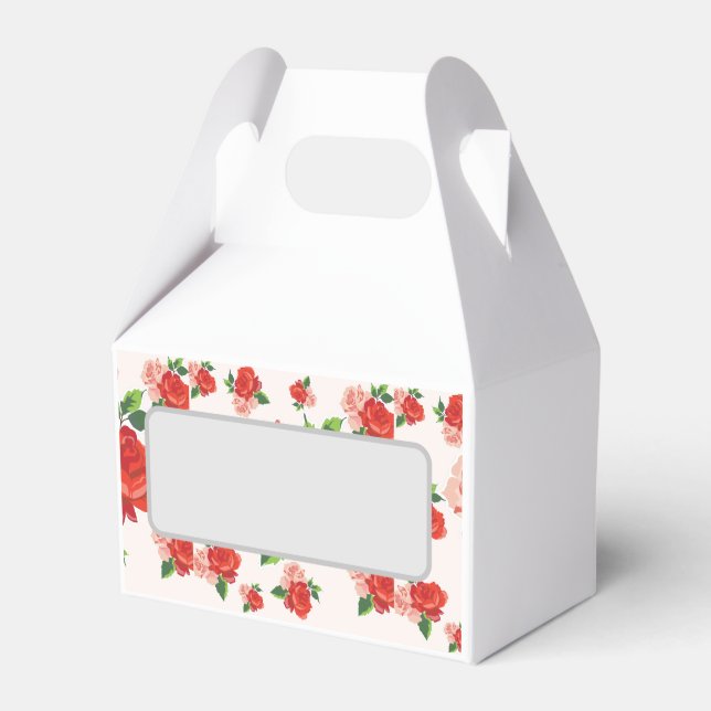 Rose For U Favour Box (Front Side)