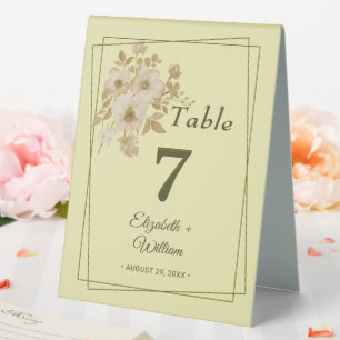 Rose Frame – Celestial Yellow Wedding