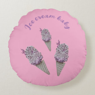 Rose funnel  round cushion