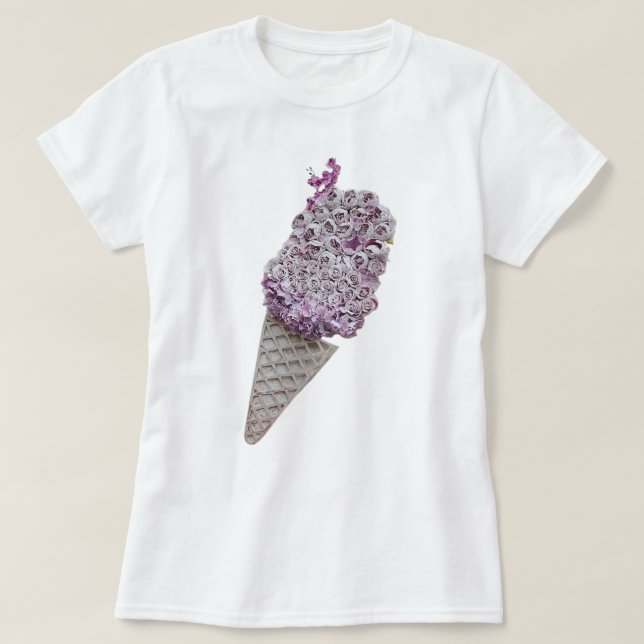 Rose funnel  T-Shirt (Design Front)