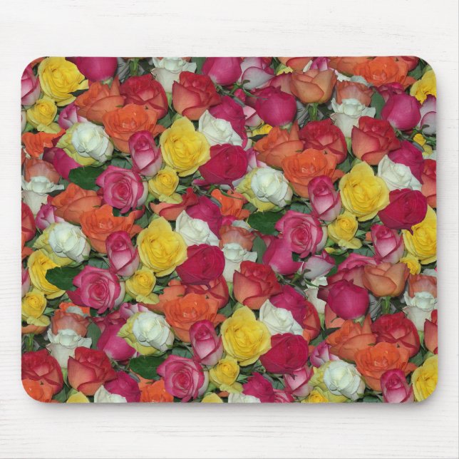 rose galore mouse mat (Front)