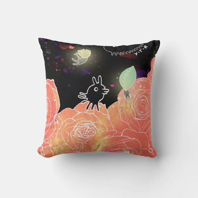 Rose garden 2014 cushion (Front)