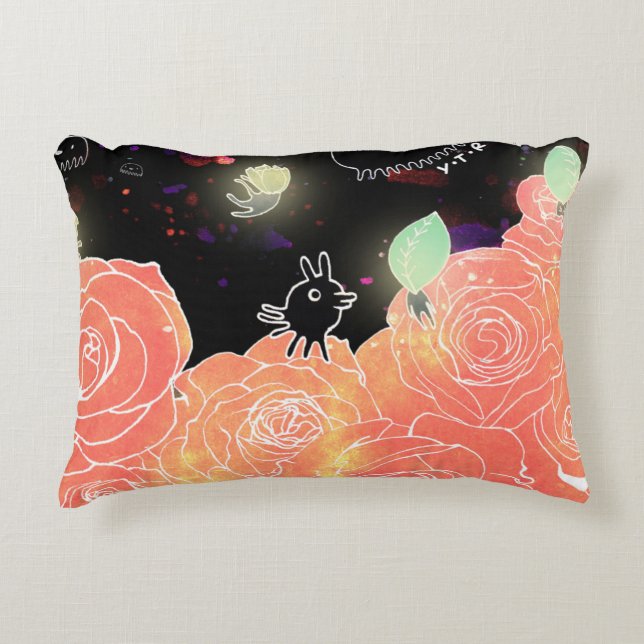 Rose garden 2014 decorative cushion (Front)