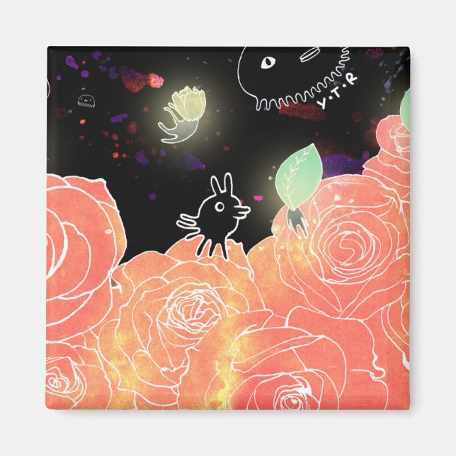 Rose garden 2014 magnet (Front)